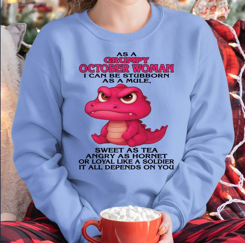 As A Grumpy January Woman - T Shirt For Woman - XUAN10 (SKU09-31-10)