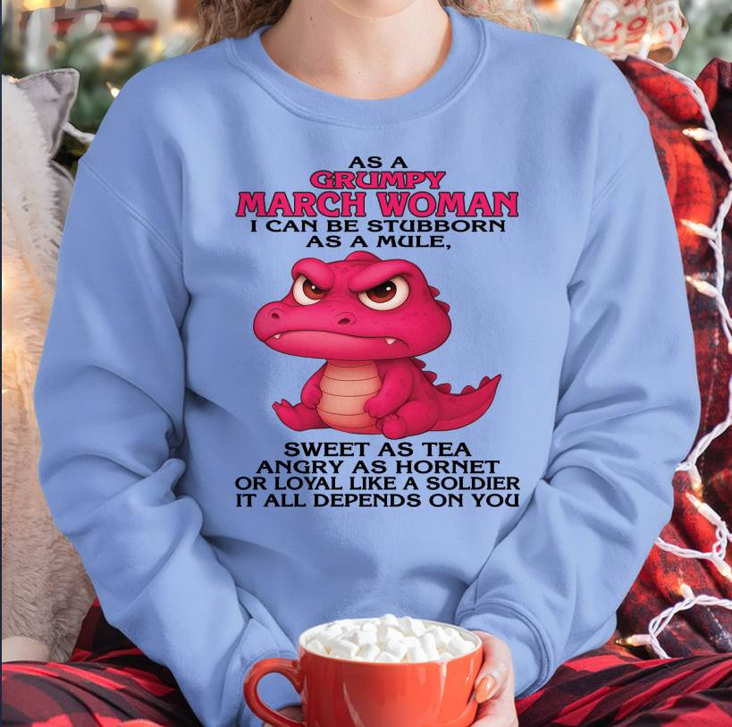 As A Grumpy January Woman - T Shirt For Woman - XUAN03 (SKU09-31-03)