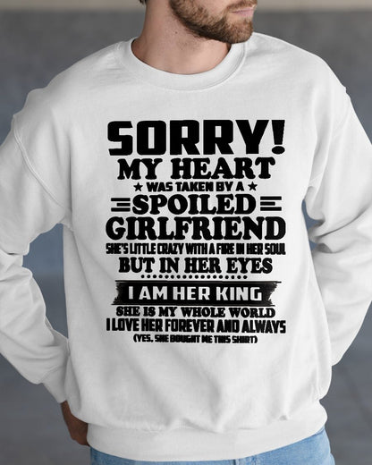I AM GIRLFRIEND KING T-Shirt From Wife - TRACY00 (SKU2605-323-00)
