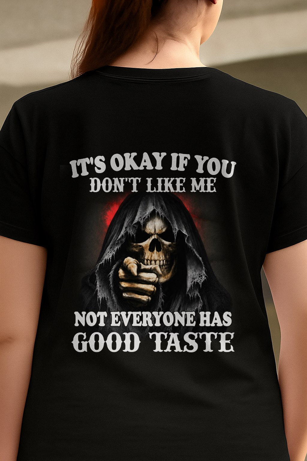 NOT EVERYONE HAS GOOD TASTE T-Shirt For WOMAN - TRACY00 (SKU2605-440-00)