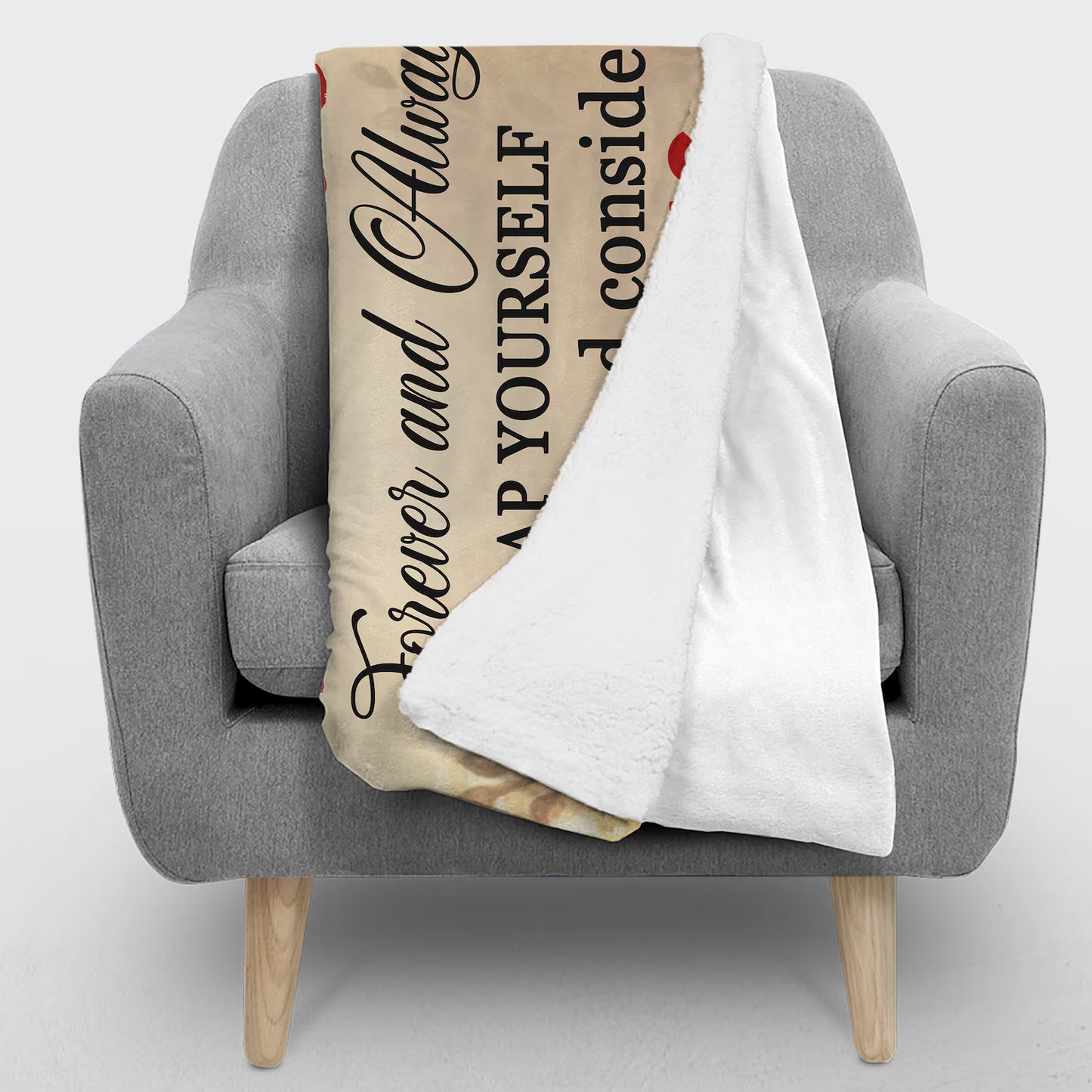 Special Blanket Gift For Your Wife - From Husband