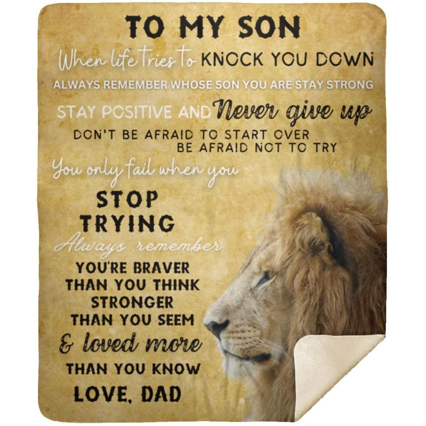 Best Gift in Birthday,Christmas,Graduation,... For Your Son - From Dad