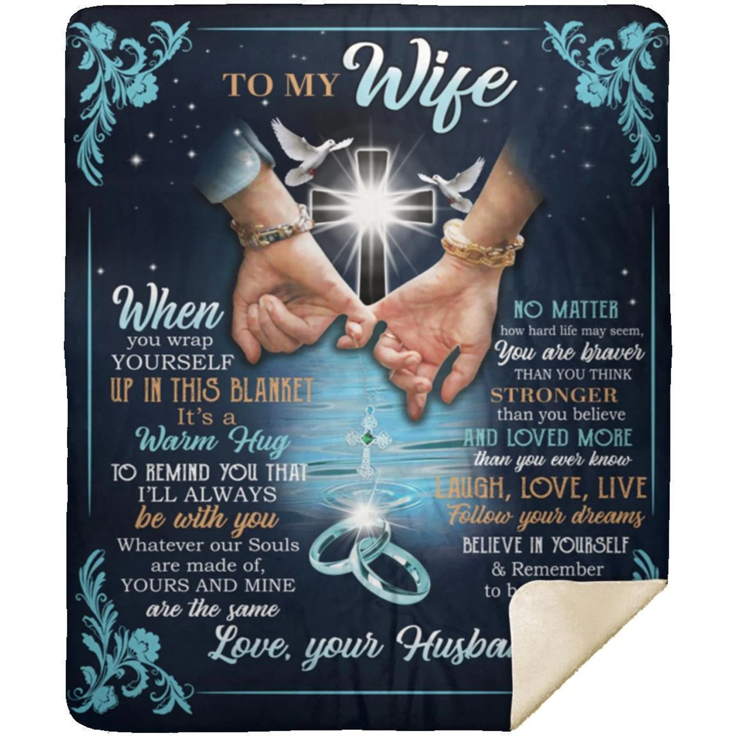 Special Blanket Anniversary's Gift For Your Wife - From Husband