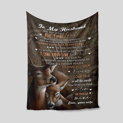 Special Gift Blanket For Your Husband  - From Wife