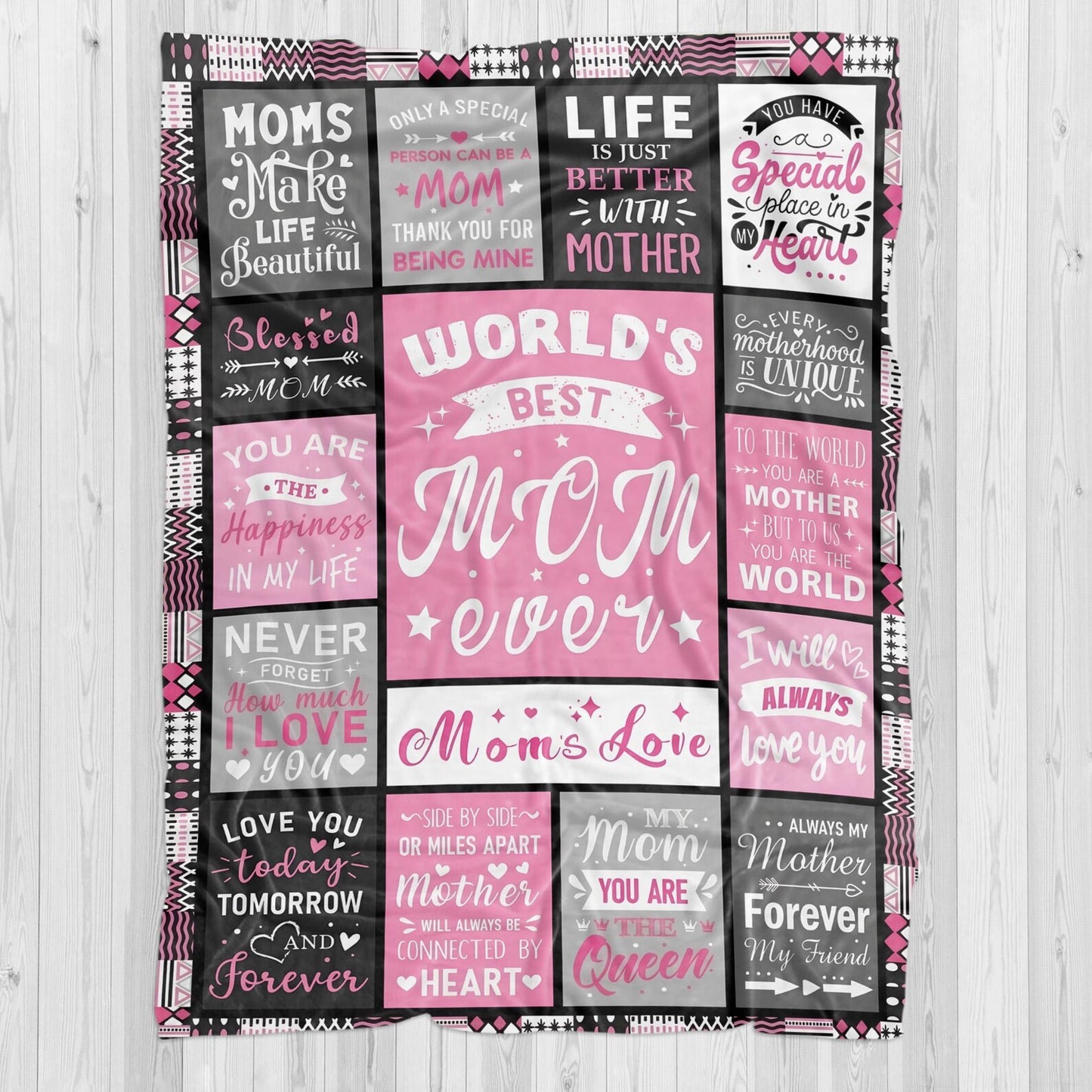 Special Blanket in Mothers Day or Birthday For Your Mom - From Son