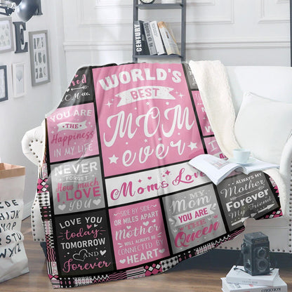 Special Blanket in Mothers Day or Birthday For Your Mom - From Son