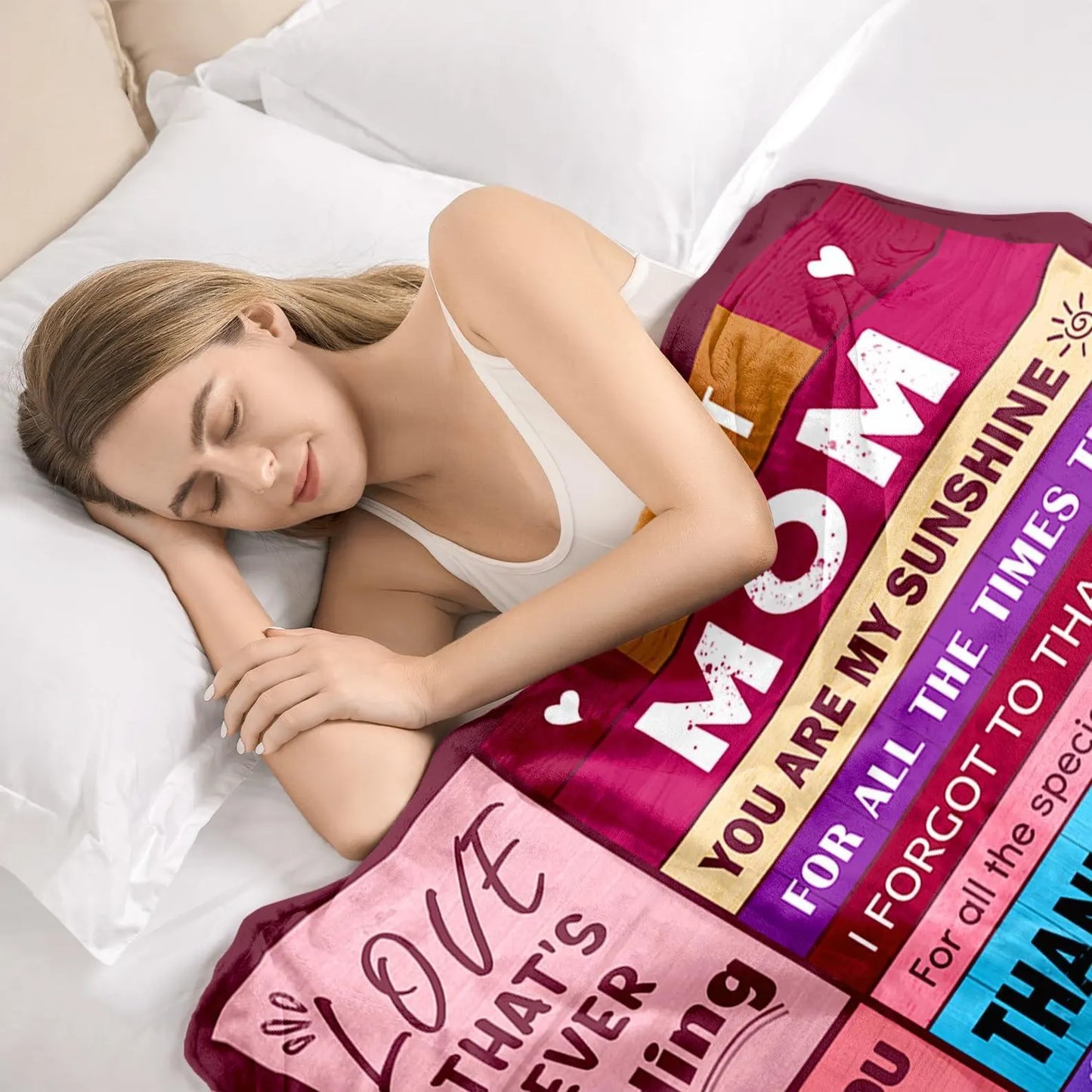 Special Gift Blanket in Mothers Day or Birthday For Your Mom - From Son