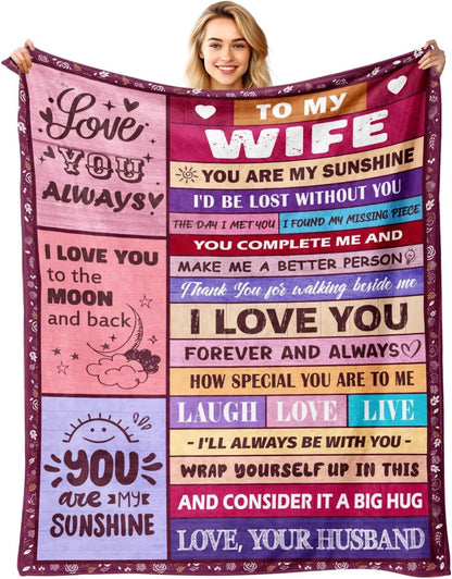 Special Gift Blanket in Mothers Day or Birthday For Your Mom - From Son