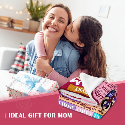 Special Gift Blanket in Mothers Day or Birthday For Your Mom - From Son