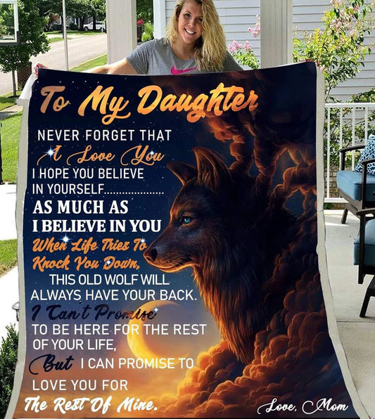 Perfect Blanket COMFORT & WARMTH - Blanket To Your DAUGHTER - From MOM