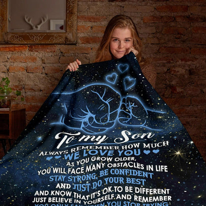 Special Gift For Your Son Blanket - From Dad