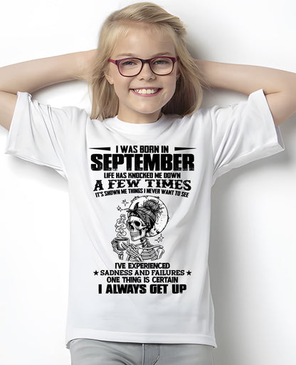 SEPTEMBER - LIFE HAS KNOCKED ME DOWN A FEW TIMES For WOMAN - TRACY09 (SKU2606-338-09)