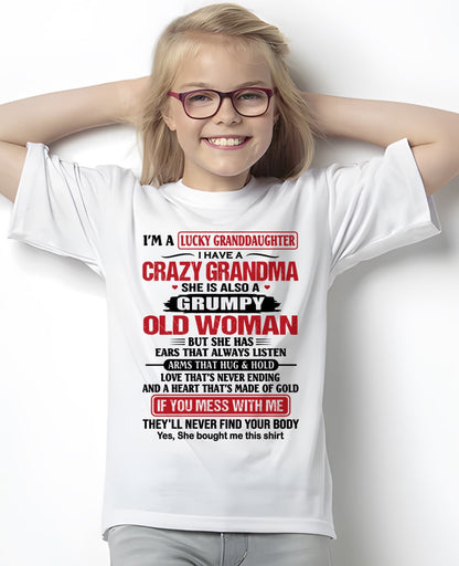 LUCKY GRANDDAUGHTER HAVE A GRANDMA From GRANDMA - TRACY00 (SKU2609-25-00)