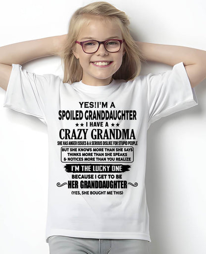 LUCKY GRANDDAUGHTER! - FROM GRANDMA - tracy00 (SKU12-119-00)