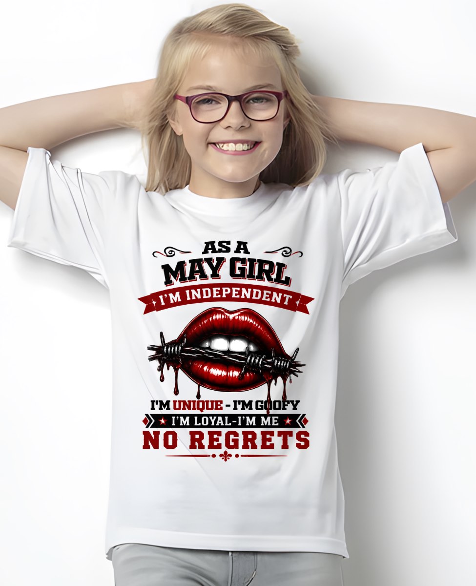 MAY - I'M UNIQUE GOOFY LOYAL For WOMAN T-Shirt - TRACY05 (SKU2608-478-05)
