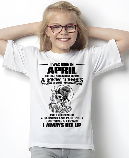 APRIL - LIFE HAS KNOCKED ME DOWN A FEW TIMES For WOMAN - TRACY04 (SKU2606-338-04)