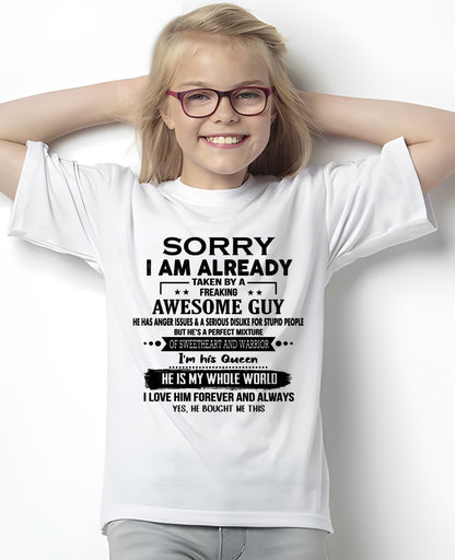 PERFECT T-SHIRT FOR MY WIFE - GIFT FROM HUSBAND - TRACY00 (SKU-SWEETHEART)