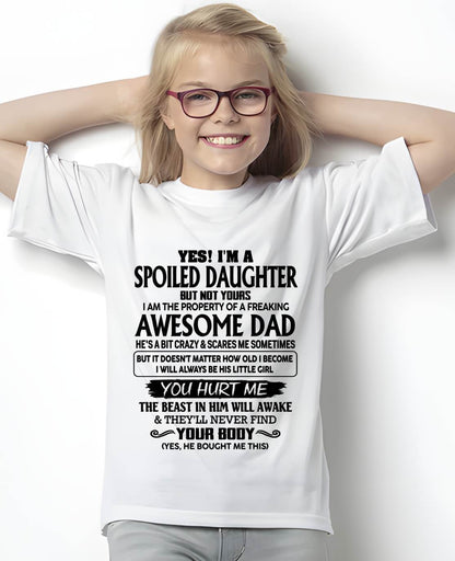 "I WILL ALWAYS BE LITTLE GIRL OF MY DAD" – SPECIAL GIFT FROM DAD – tracy00 (SKU2607-107-00)