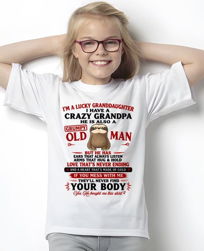 LUCKY GRANDDAUGHTER HAVE A GRANDPA From GRANDPA - TRACY00 (SKU2608-548-00)