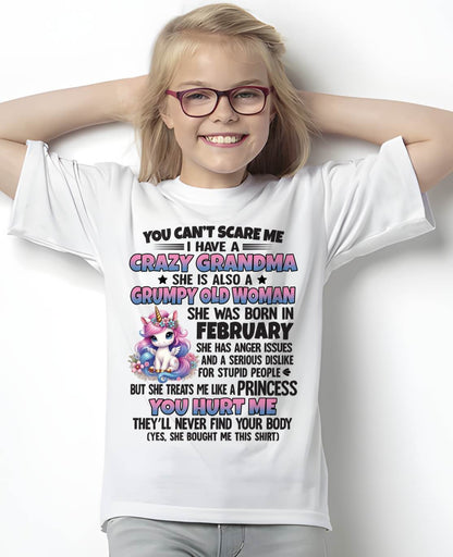 FEBRUARY - YOU CAN'T SCARE ME - GIFT FROM GRANDMA - tracy02 (SKU09-106-02)