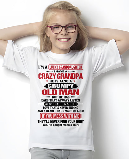 LUCKY GRANDDAUGHTER HAVE A GRANDPA From GRANDPA - TRACY00 (SKU2607-04-00)