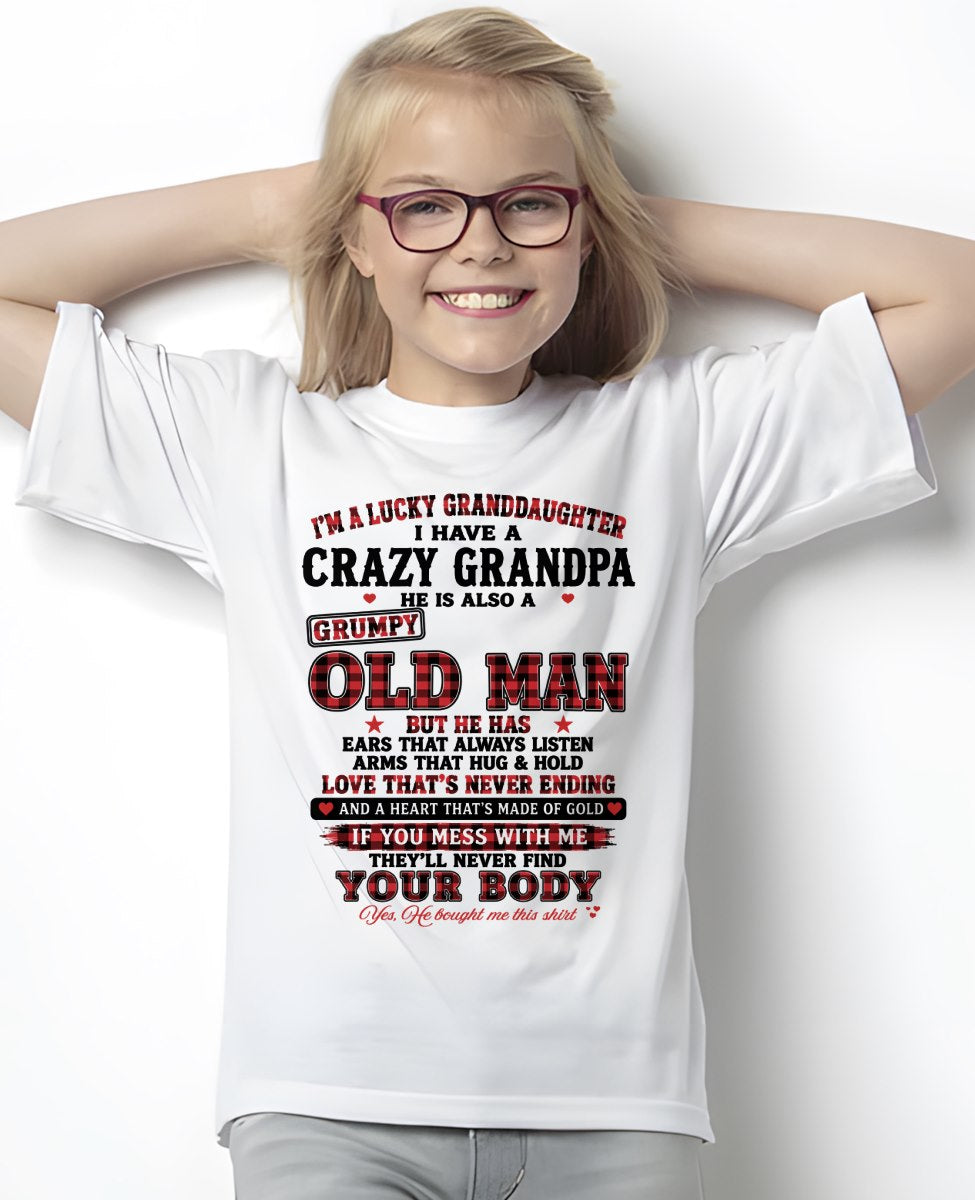 LUCKY GRANDDAUGHTER HAVE A GRANDPA From GRANDPA - TRACY00 (SKU2609-30-00)