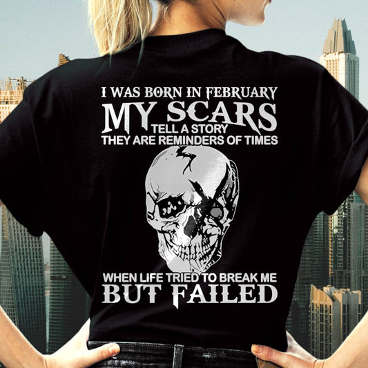 My Scars Tell A Story – T-Shirt For Woman – XUAN02 (SKU10-27-02)