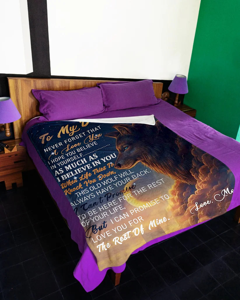 Perfect Blanket COMFORT & WARMTH - Blanket To Your DAUGHTER - From MOM