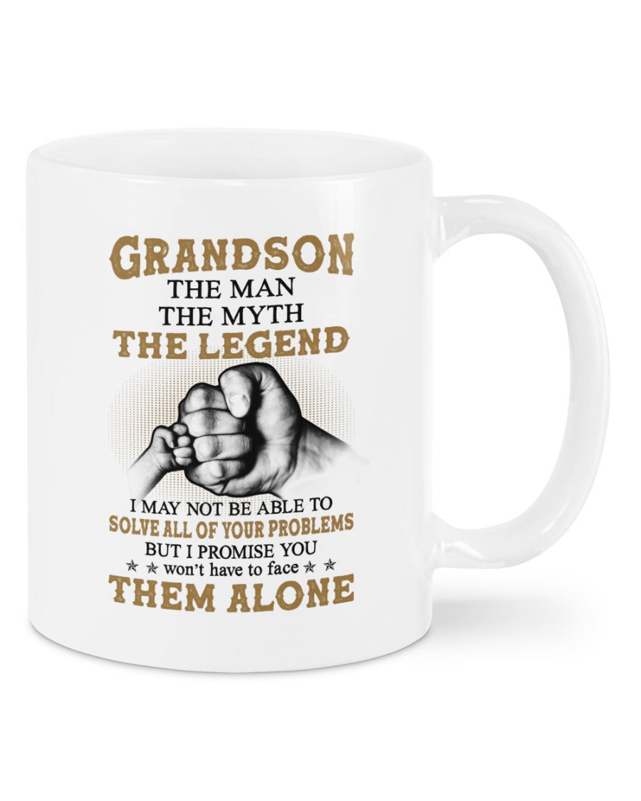 TO GRANDSON MUG 03 - GIFT FROM GRANDMA - tracy00