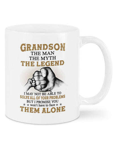 TO GRANDSON MUG 03 - GIFT FROM GRANDMA - tracy00