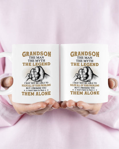 TO GRANDSON MUG 03 - GIFT FROM GRANDMA - tracy00