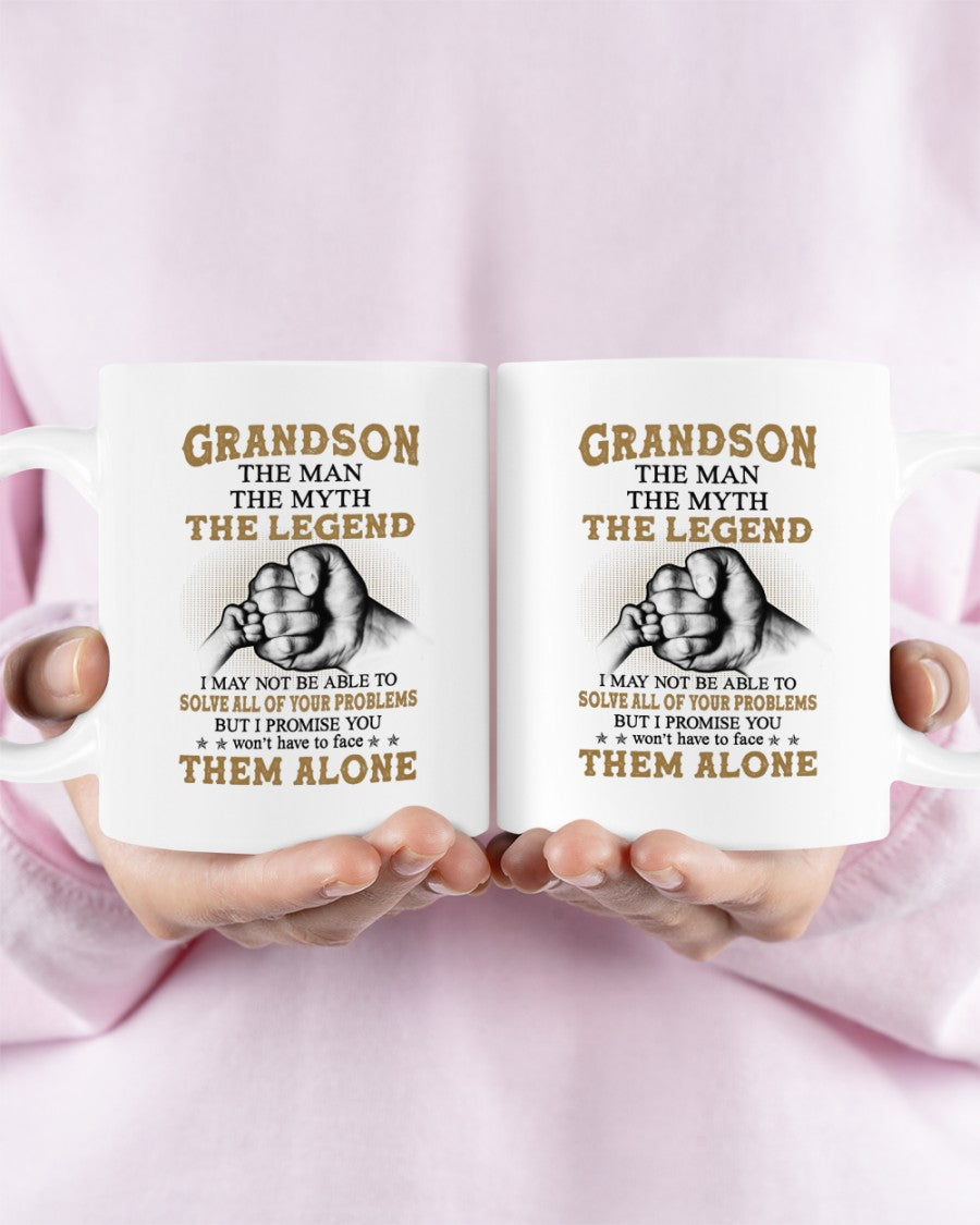TO GRANDSON MUG 03 - GIFT FROM GRANDMA - tracy00