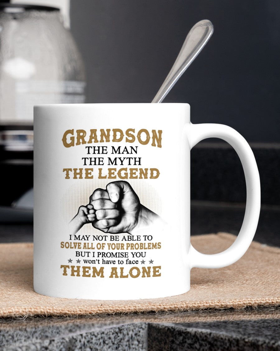 TO GRANDSON MUG 03 - GIFT FROM GRANDMA - tracy00