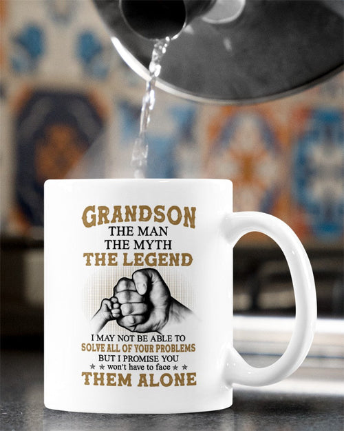 TO GRANDSON MUG 03 - GIFT FROM GRANDMA - tracy00