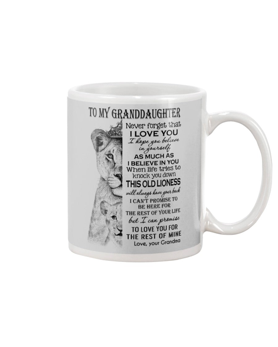 TO GRANDDAUGHTER MUG 04 - GIFT FROM GRANDMA - tracy00