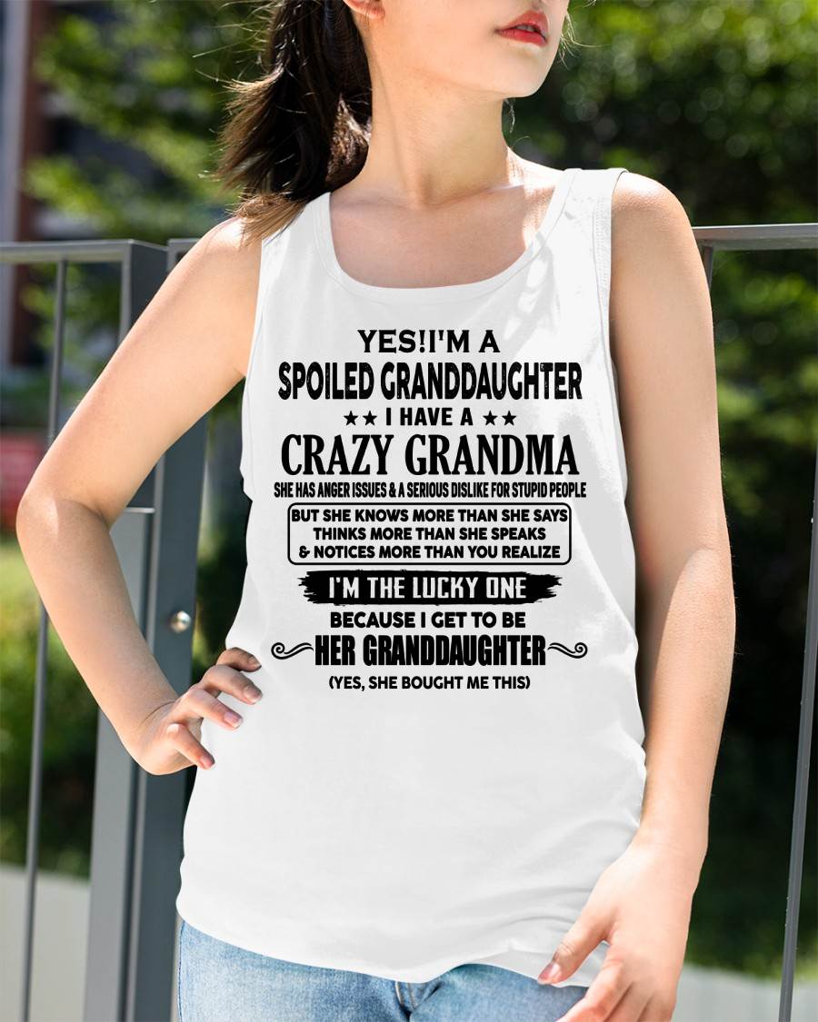 LUCKY GRANDDAUGHTER! - FROM GRANDMA - tracy00 (SKU12-119-00)