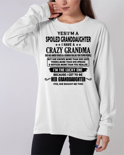 LUCKY GRANDDAUGHTER! - FROM GRANDMA - tracy00 (SKU12-119-00)