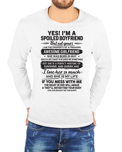 MAY - I'M A SPOILED BOYFRIEND - GIFT FROM WIFE/GIRLFRIEND - tracy05 (SKU26T-01250-05)