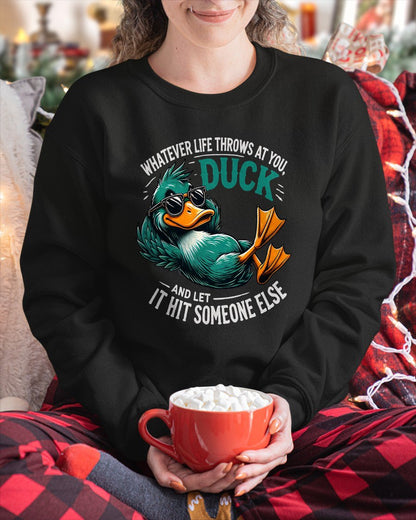 Funny Duck Graphic Tees Men Women Teens Funny Quote Gift T-Shirt For WOMAN - TRACY00 (SKU-TRAN-120504)
