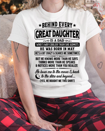 MAY - DAD COOLER THAN DAUGHTER ADMITS To DAUGHTER From DAD - TRACY05 (SKU2606-137-05)