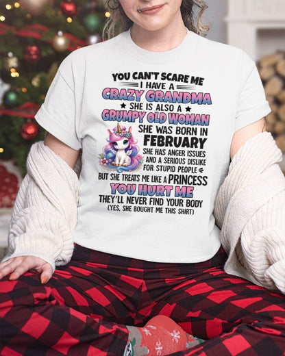 FEBRUARY - YOU CAN'T SCARE ME - GIFT FROM GRANDMA - tracy02 (SKU09-106-02)