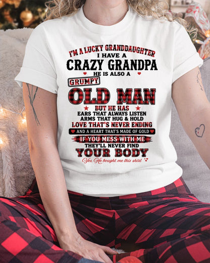 LUCKY GRANDDAUGHTER HAVE A GRANDPA From GRANDPA - TRACY00 (SKU2609-30-00)