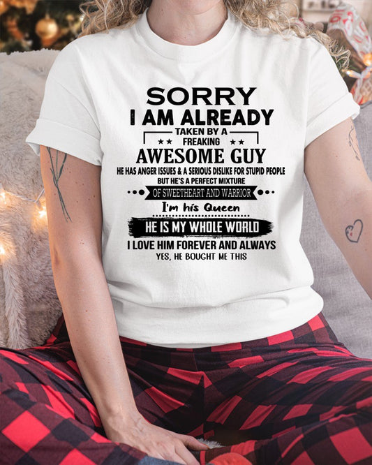 PERFECT T-SHIRT FOR MY WIFE - GIFT FROM HUSBAND - TRACY00 (SKU-SWEETHEART)