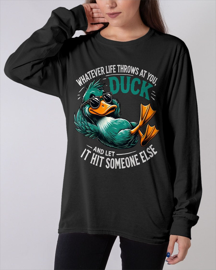 Funny Duck Graphic Tees Men Women Teens Funny Quote Gift T-Shirt For WOMAN - TRACY00 (SKU-TRAN-120504)