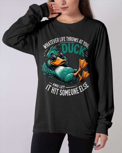 Funny Duck Graphic Tees Men Women Teens Funny Quote Gift T-Shirt For WOMAN - TRACY00 (SKU-TRAN-120504)