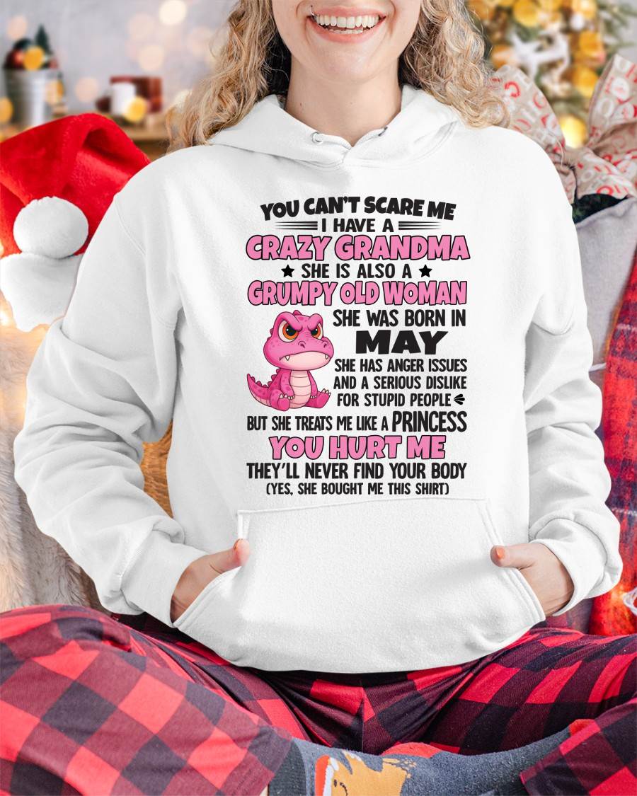You Can’t Scare Me - Gift For Grandson And Granddaughter From Grandma - XUAN05 (SKU09-130-05)