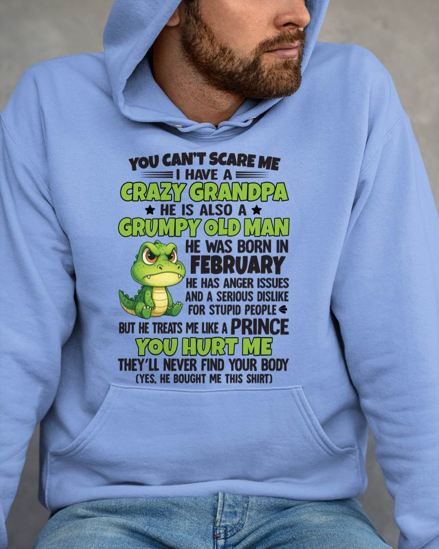 YOU CAN’T SCARE ME - GIFT FOR GRANDSON AND GRANDDAUGHTER FROM GRANDPA - XUAN02 (SKU09-121-02)