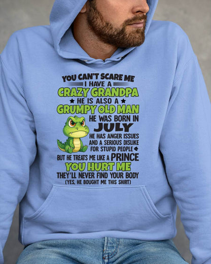 YOU CAN’T SCARE ME - GIFT FOR GRANDSON AND GRANDDAUGHTER FROM GRANDPA - XUAN07 (SKU09-121-07)