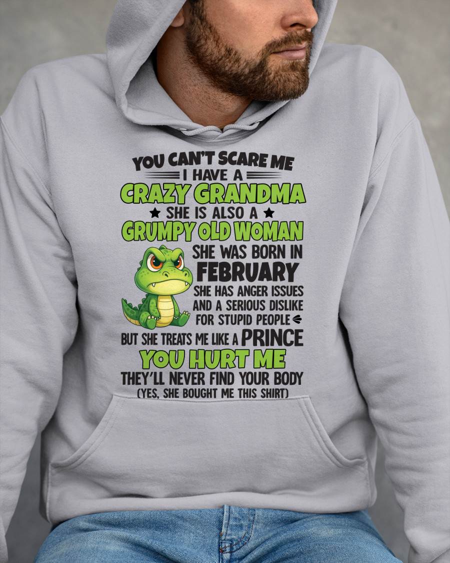 You Can’t Scare Me - Gift For Grandson And Granddaughter From Grandma - XUAN02 (SKU09-85-02)