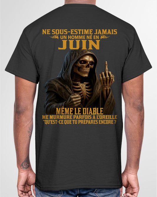 NE SOUS-ESTIME JAMAIS UN HOMME NÉ EN JUIN Fr06 XUAN06 male (SKU12-305-06)